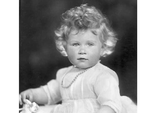 Королева Елизавета II в детстве