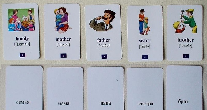 Флэш-карточки: прекрасный способ запоминания слов